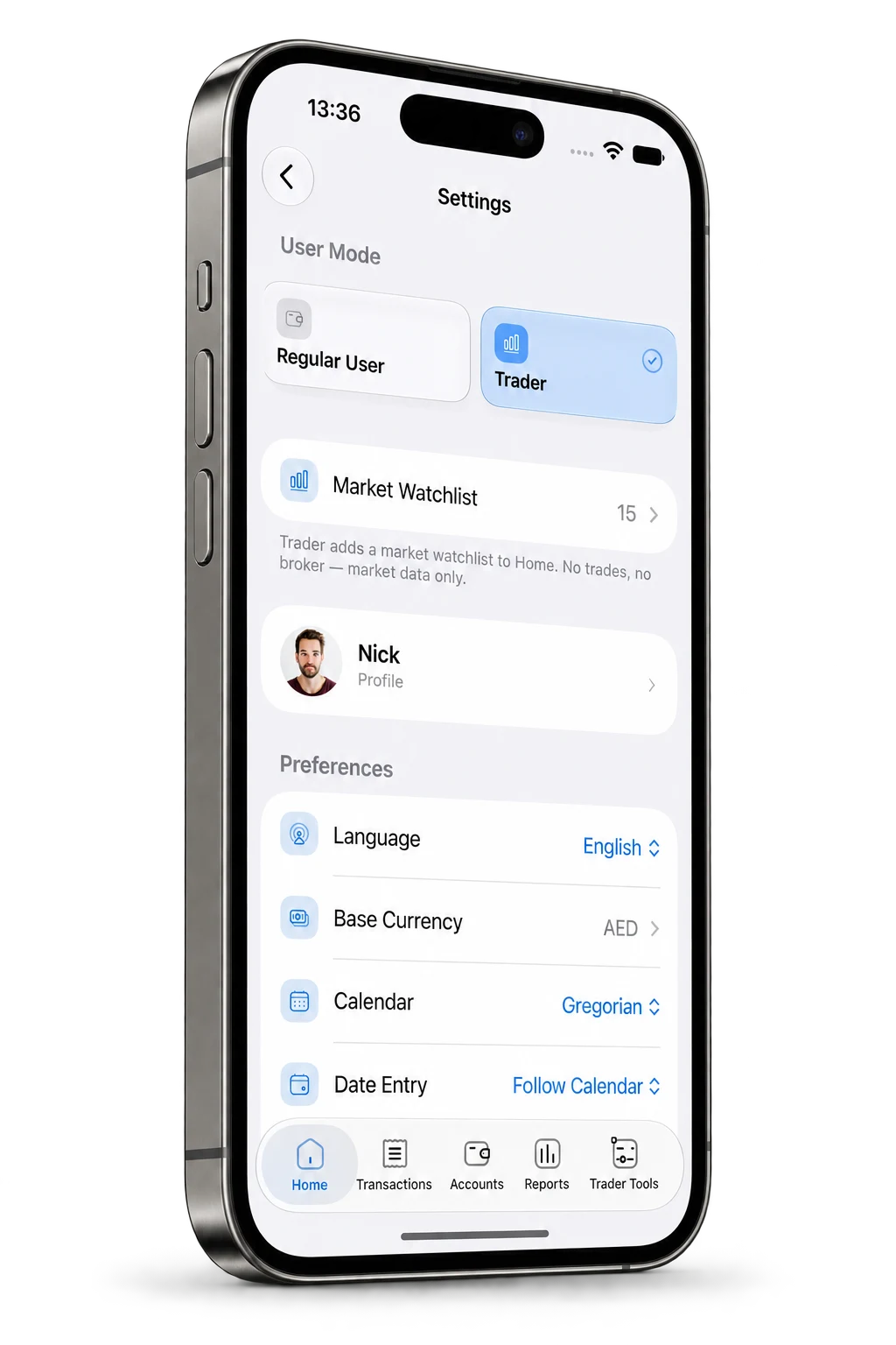 Privacy and app preferences
